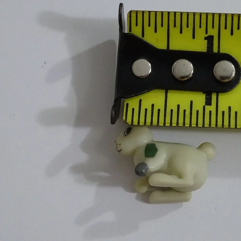 Roblox Miniature Rabbit Figure Cream Green Collectible Toy Animal 1 inch